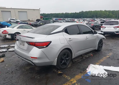 2021 Nissan Sentra S Xtronic Cvt from USA, damaged, VIN 3N1AB8BV7MY273893